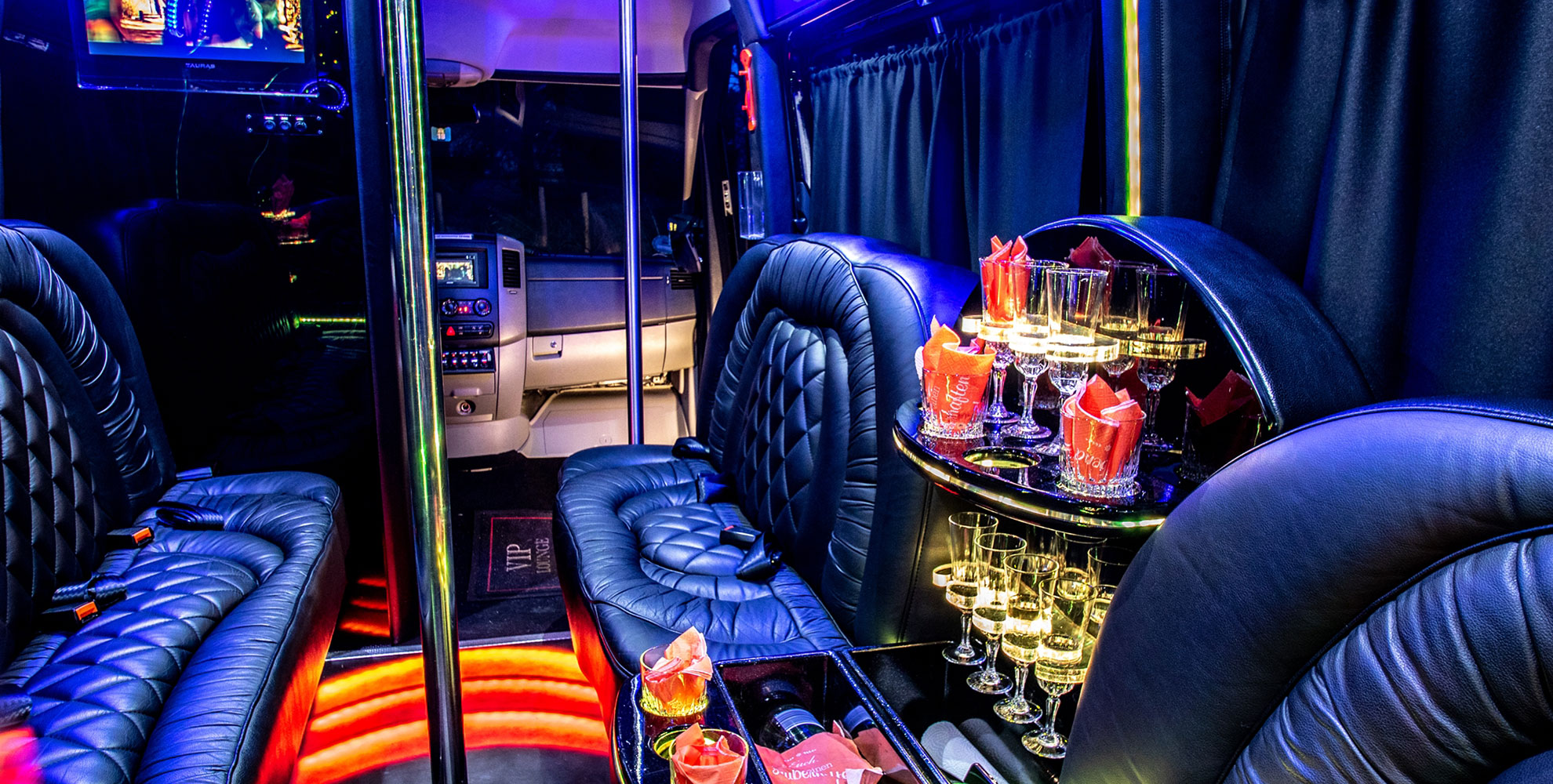 Party Shuttle Bus in Nürnberg / Party shuttle bus in Nuremberg
